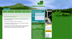 Desktop Screenshot of organic-plastics.com